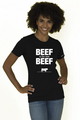 Ladies' ‘Beef Is The New Beef’ Cotton T-Shirt