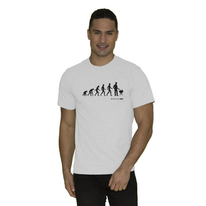 Evolution of Man BBQ’ Cotton T-Shirt - FRONT